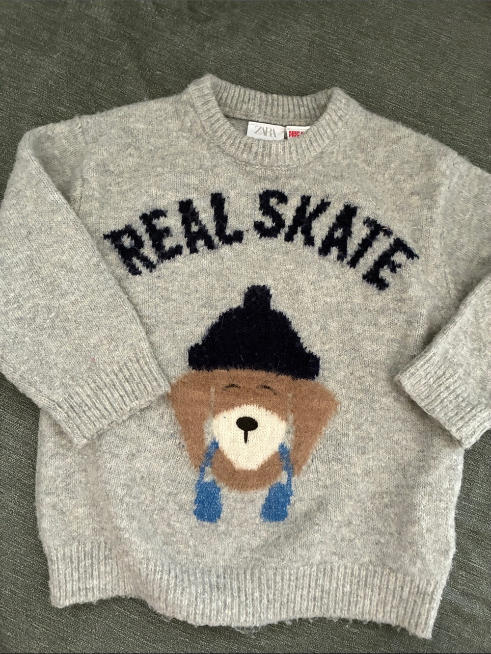 Zara Toddler Sweater Grey Size 2